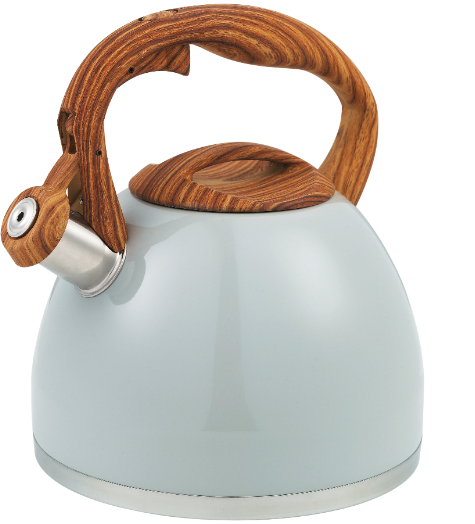 Caldera de agua de inducción de caldera de té de acero inoxidable de diseño profesional que silba